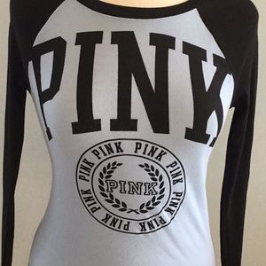 Baseball Inspired Top by PINK